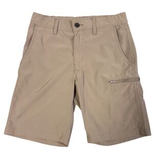 Sonoma Boys Khaki Utility Shorts Size 12 Tan Performance Stretch ES34X407RS J5